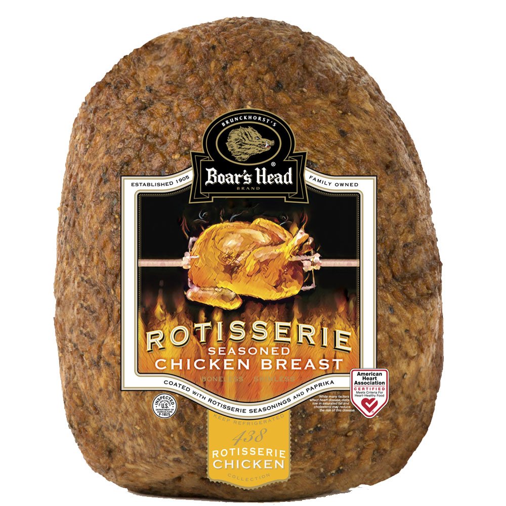 Boar's Head Rotisserie Seasoned Roasted Chicken Breast, Sliced Shop