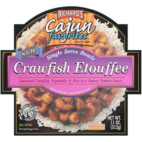Richard's Cajun Favorites Crawfish Etouffee Shop Shrimp & Shellfish