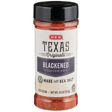 H-E-B Texas Originals Blackened Seasoning Spice Blend, 4.5 oz