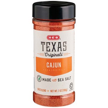 H-E-B Texas Originals Cajun Seasoning Spice Blend, 7 oz