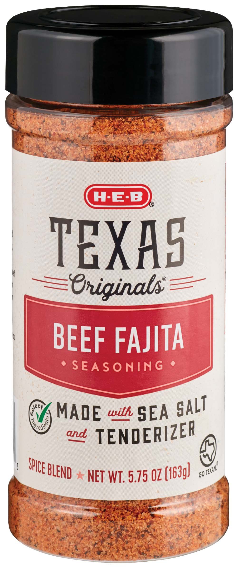 H E B Select Ingredients Texas Originals Beef Fajita Spice Blend Shop