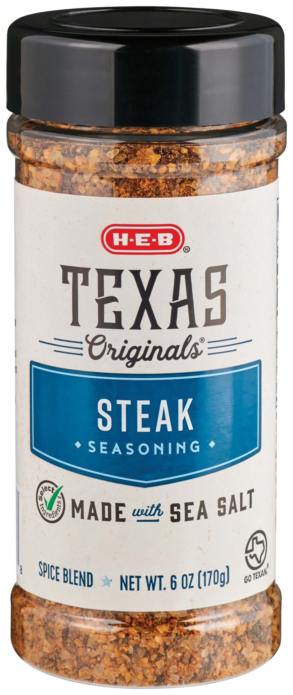 H-E-B Select Ingredients Texas Originals Steak Seasoning Spice Blend ...