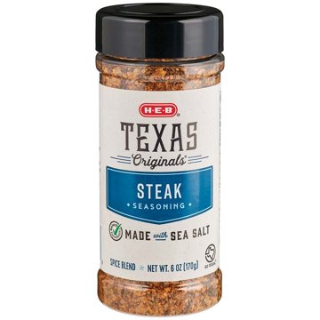 H-E-B Texas Originals Steak Seasoning Spice Blend, 6 oz