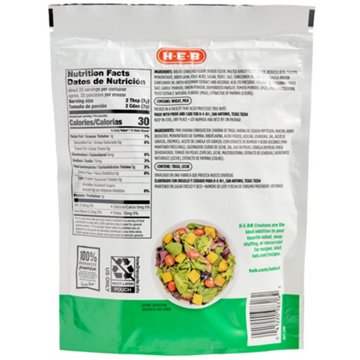 H-E-B Garlic & Onion Premium Croutons, 5 oz