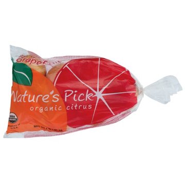 Fresh Organic Grapefruit, 4 lb bag