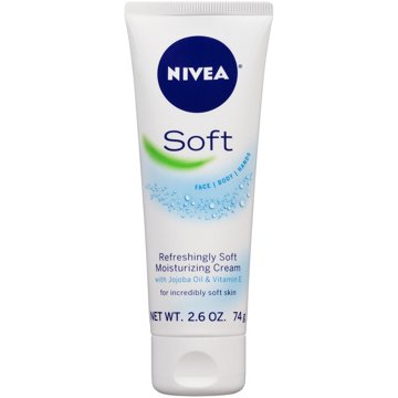 NIVEA Soft Moisturizing Creme, 2.6 oz