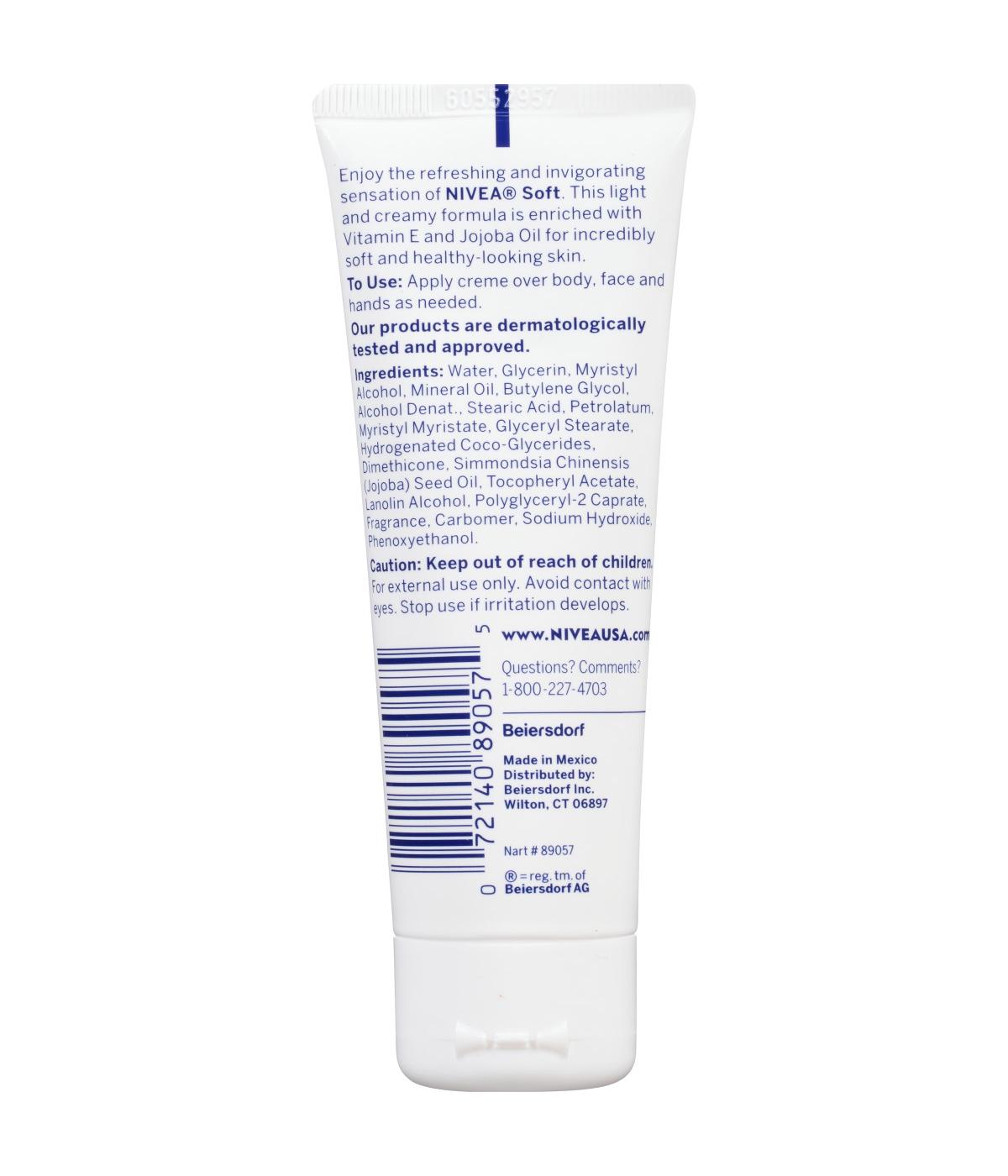 NIVEA Soft Moisturizing Creme; image 4 of 4