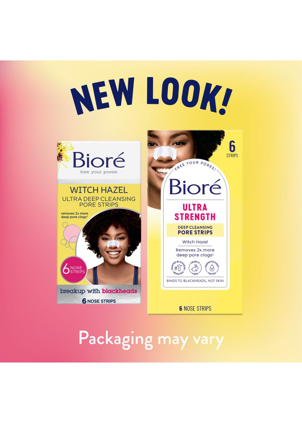 Bioré Ultra Strength Deep Cleansing Pore Strips with Witch Hazel; image 4 of 10