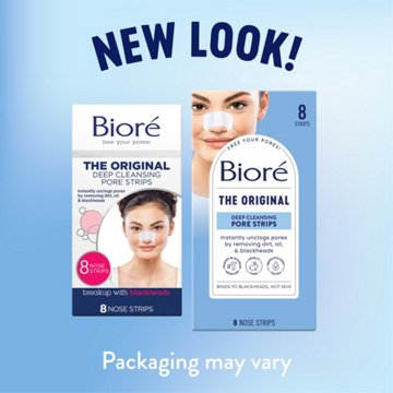 Bioré Original Deep Cleansing Pore Strips, 8 ct