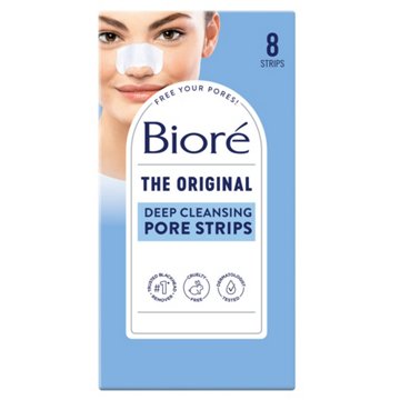 Bioré Original Deep Cleansing Pore Strips, 8 ct