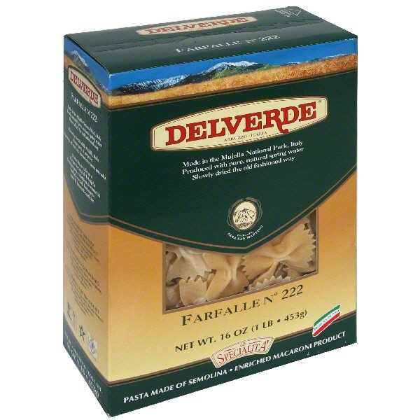 Delverde Farfalle Pasta - Shop Pasta & Rice At H-E-B