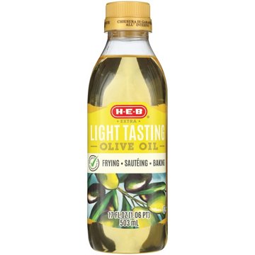 H-E-B Extra Light-Tasting Olive Oil, 17 oz