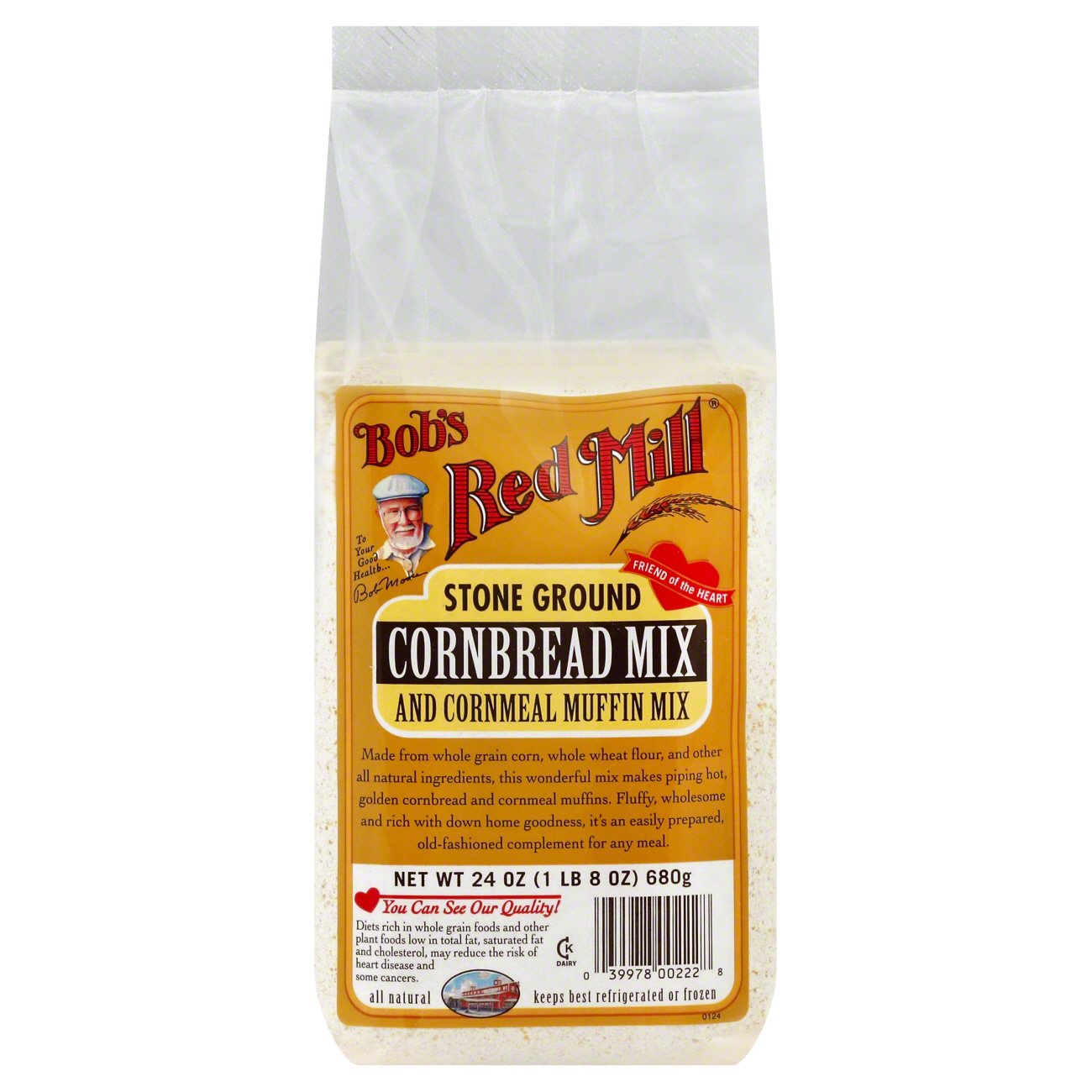 Bob's Red Mill Stone Ground Cornbread Mix - Shop Baking ...