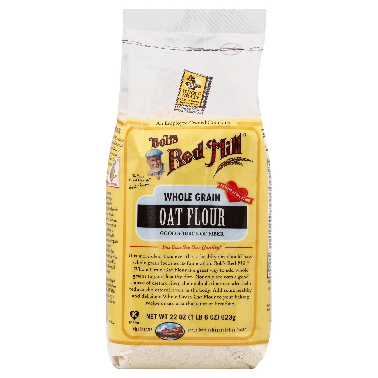 Bob's Red Mill Whole Grain Oat Flour - Shop Flour at H-E-B