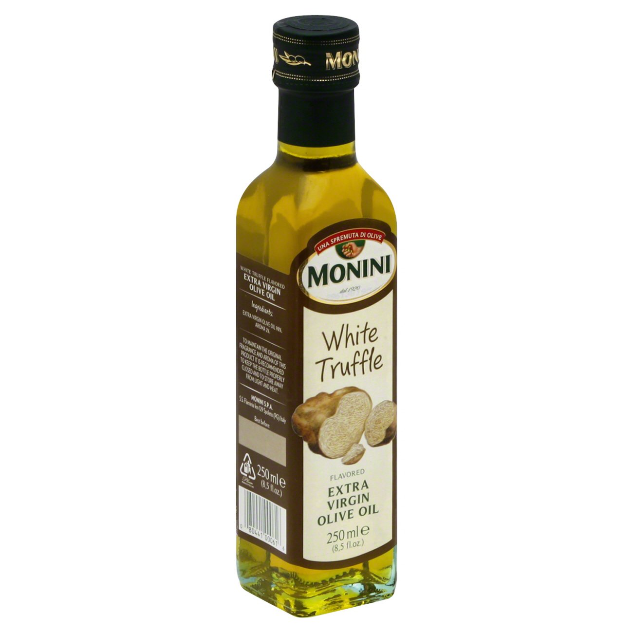 Monini White Truffle Flavored Extra Virgin Olive Oil Shop Oils at HEB