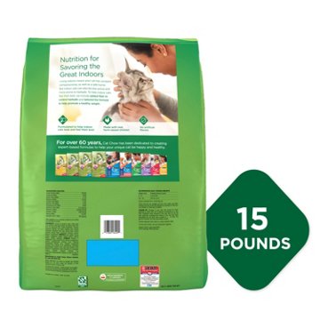 Cat Chow Purina Indoor Healthy Weight and Hairball Dry Cat Food - Chicken, 15 lb
