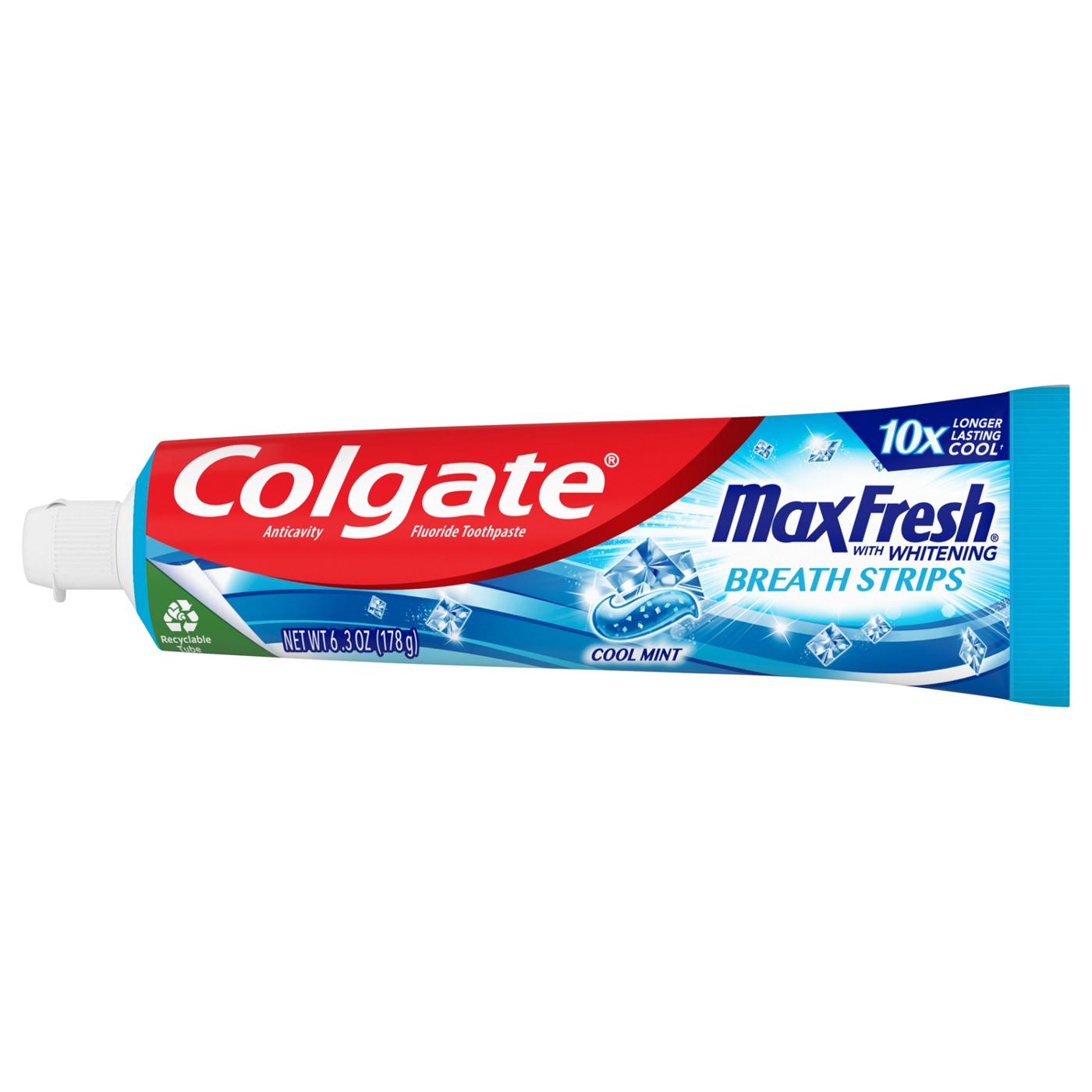 Colgate Max Fresh Anticavity Toothpaste - Cool Mint; image 3 of 15