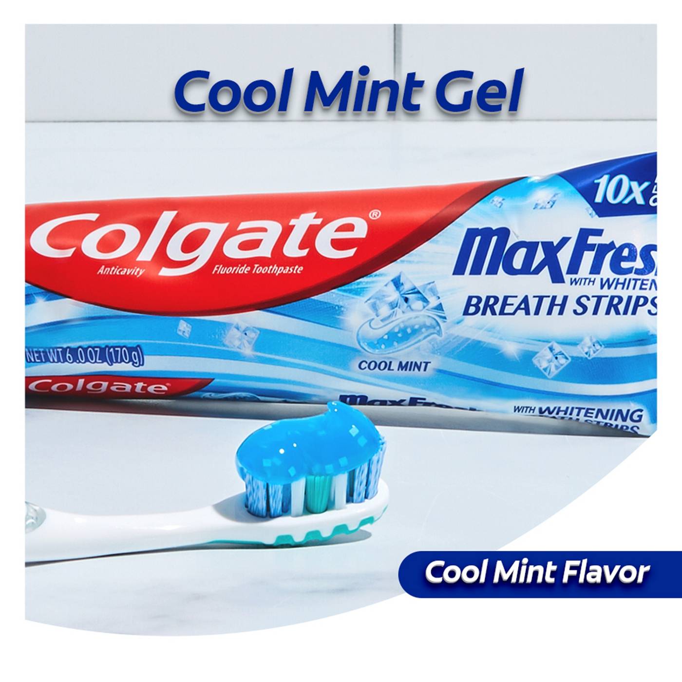 Colgate Max Fresh Anticavity Toothpaste - Cool Mint; image 5 of 15
