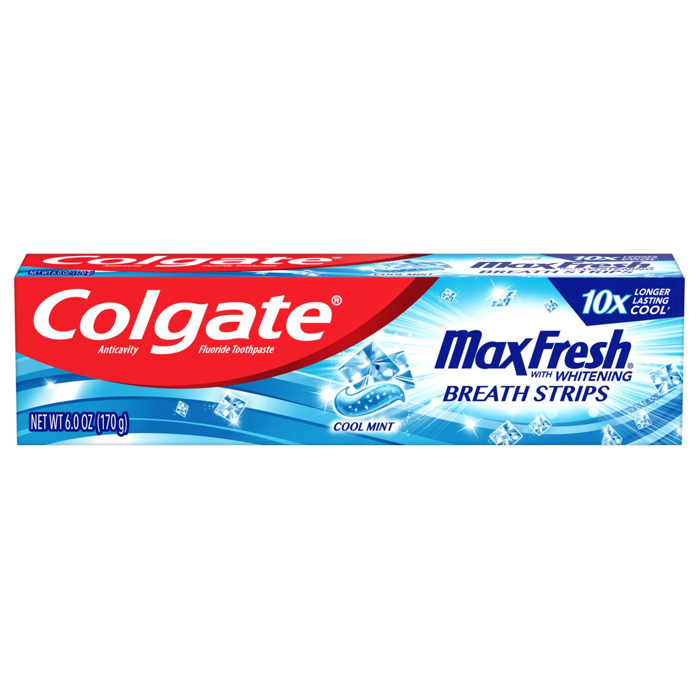 Colgate Max Fresh Anticavity Toothpaste - Cool Mint; image 1 of 15
