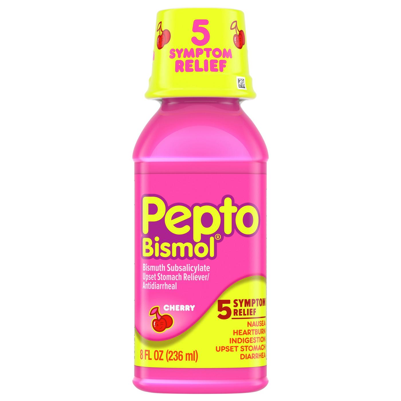 Pepto Bismol Multi-Symtom Relief Liquid - Cherry; image 1 of 2