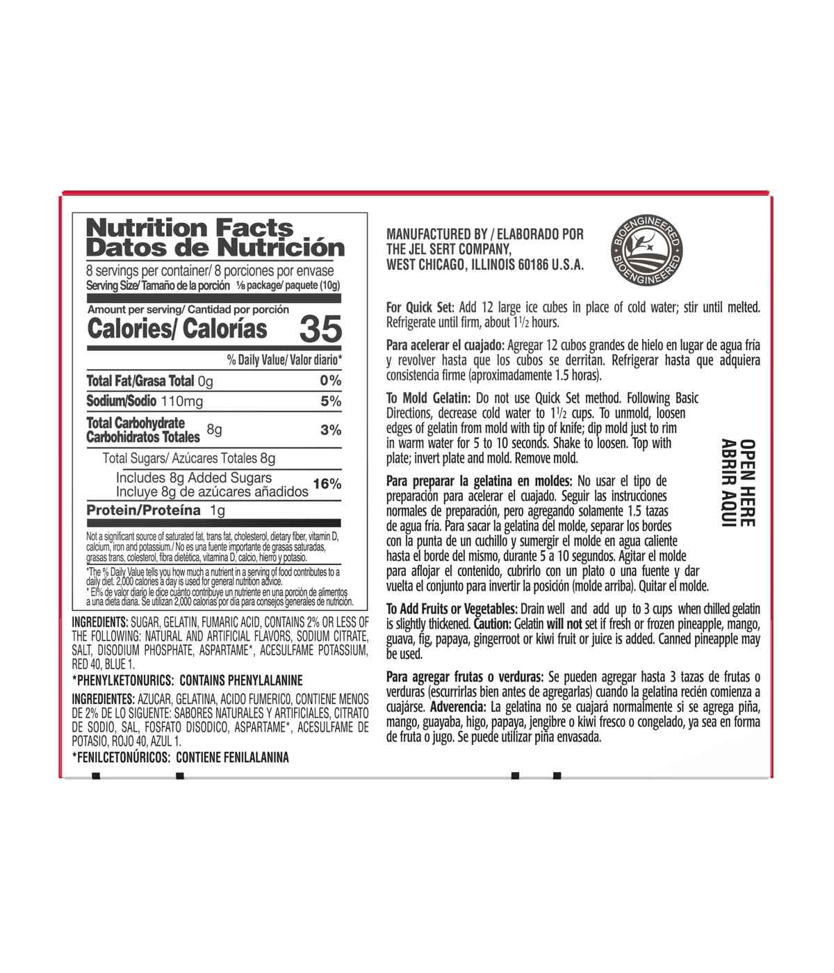 Royal Gelatin - Family Size Strawberry; image 4 of 4