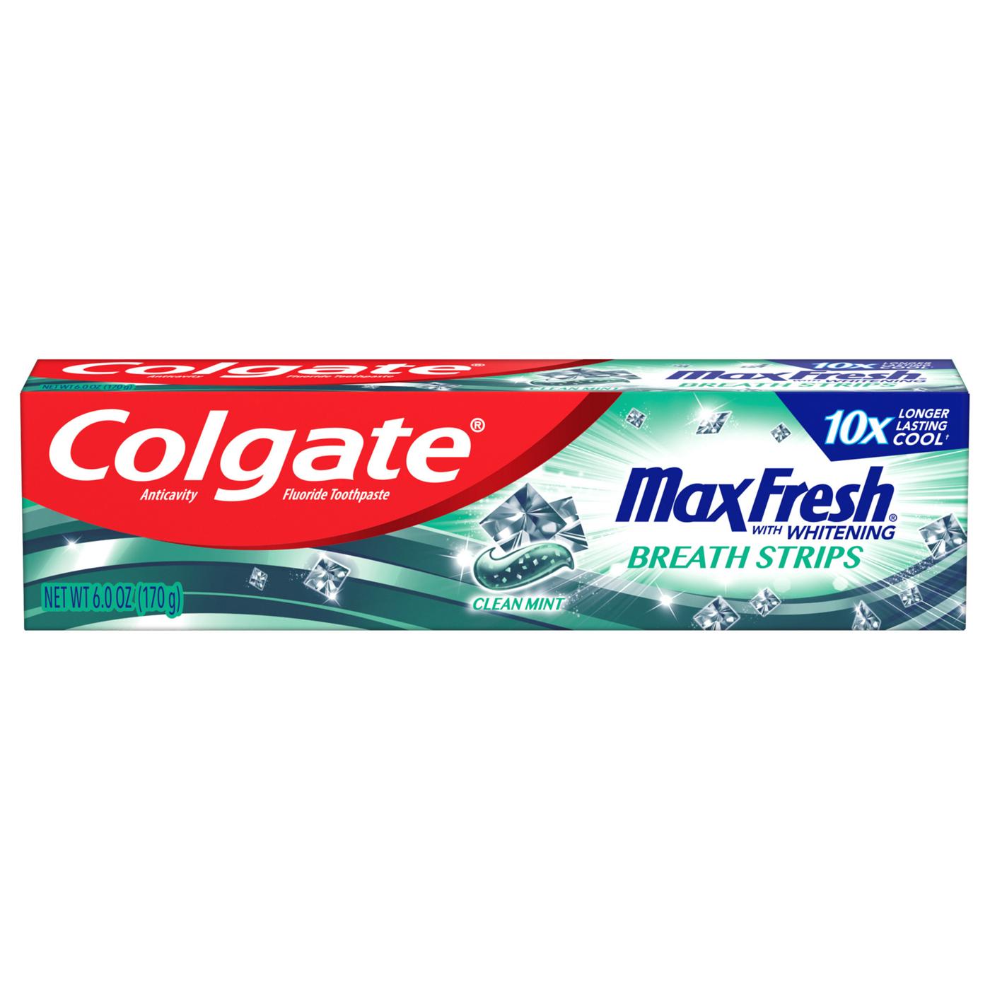 Colgate Max Fresh Anticavity Toothpaste - Clean Mint; image 1 of 13