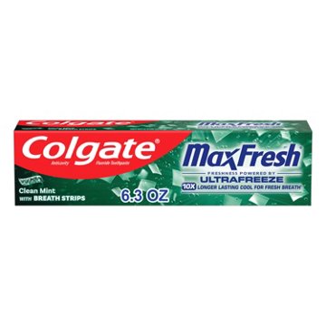 Colgate Max Fresh Anticavity Toothpaste - Clean Mint, 6.3 oz