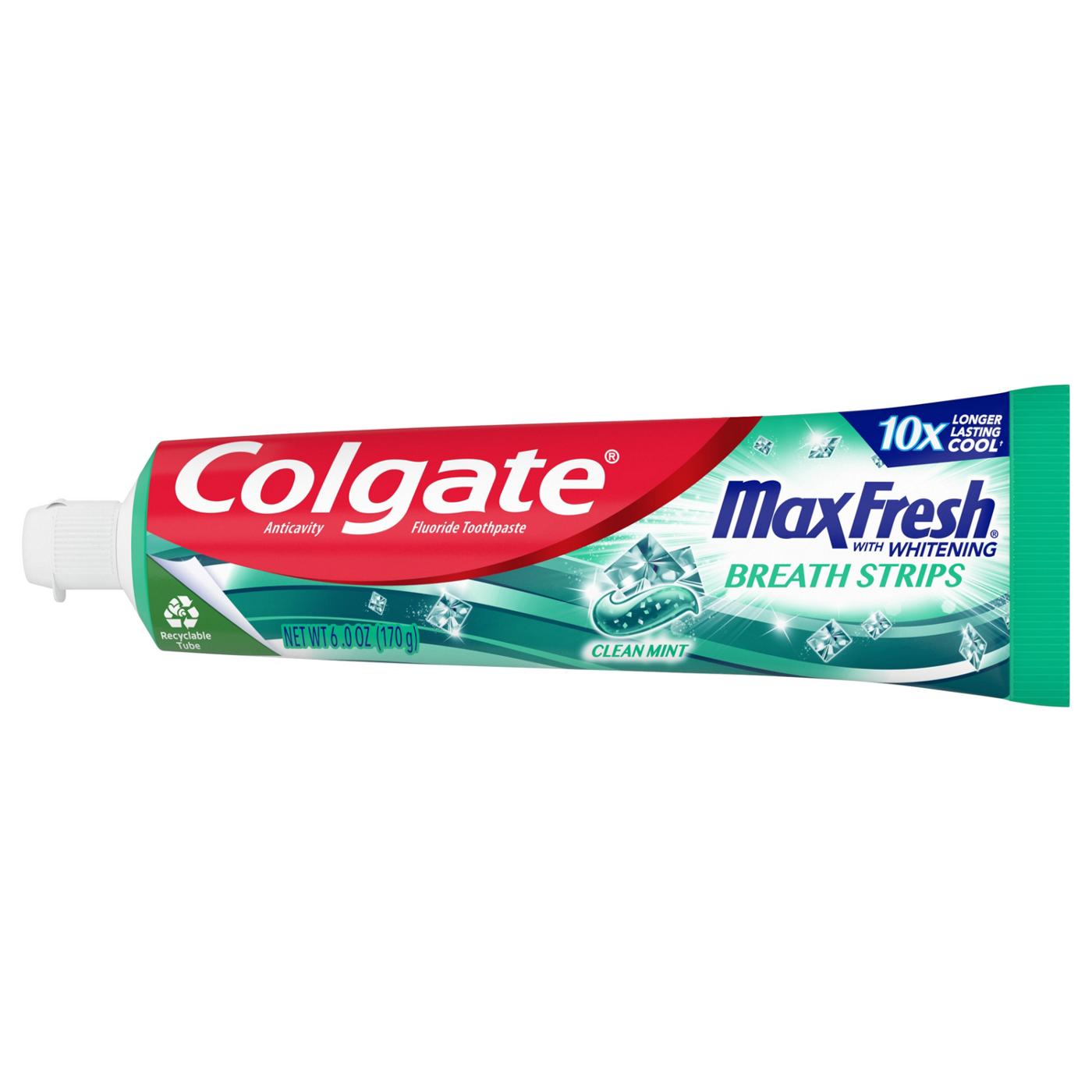 Colgate Max Fresh Anticavity Toothpaste - Clean Mint; image 8 of 13