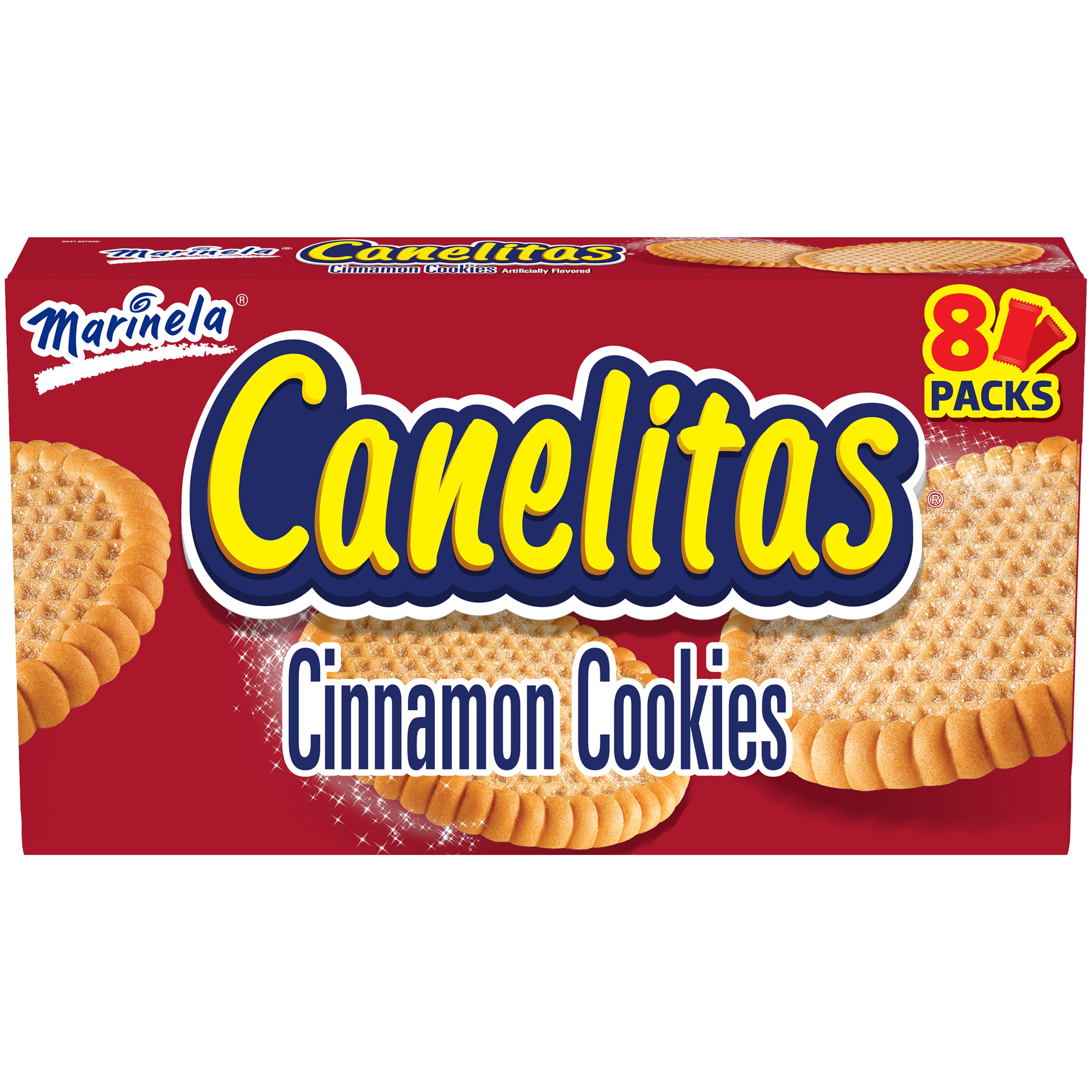 Marinela Cinnas Cinnamon Cookies Snack Packs, 8 ct | Low Prices
