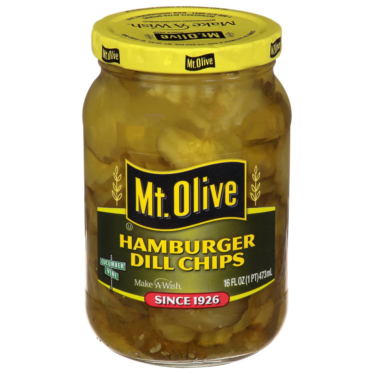 Mt. Olive Hamburger Dill Chips Shop Vegetables at HEB