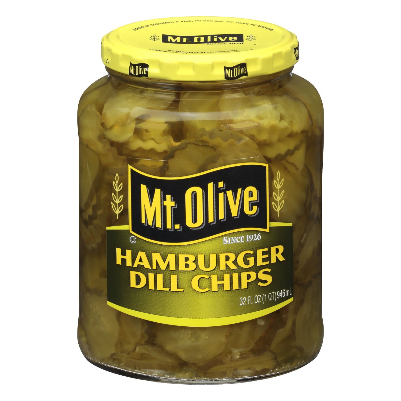 Mt. Olive Hamburger Dill Chips Shop Pickles & cucumber at HEB