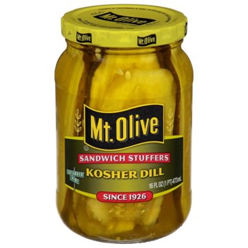 Mt. Olive Kosher Dill Sandwich Stuffers, 16 oz