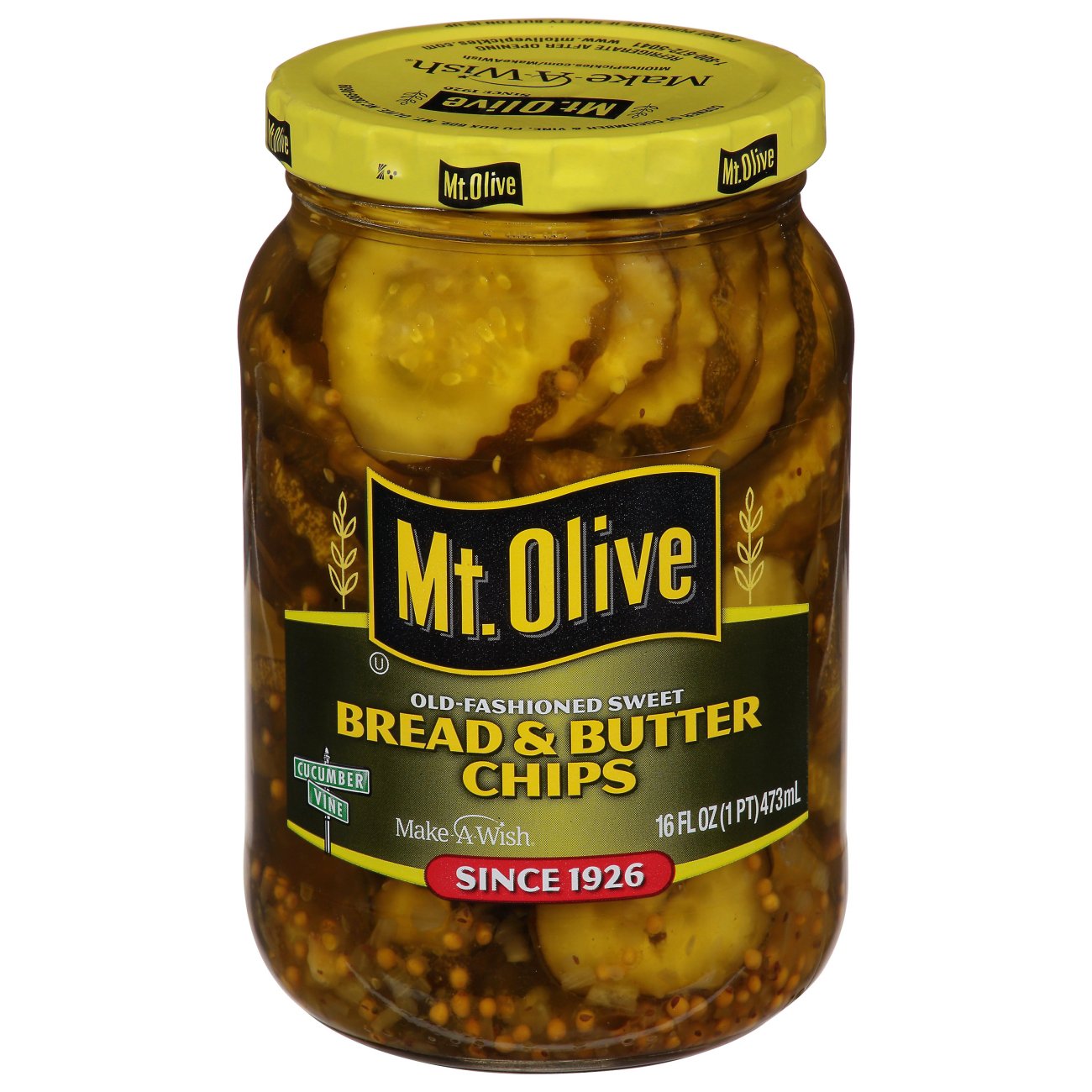 Mt Olive Old Fashioned Sweet Bread And Butter Chips Shop Canned Dried Food At H E B