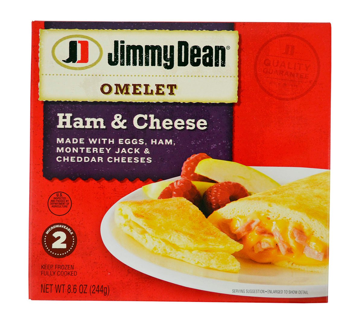 Ham, Egg and Cheese Omelet in the Hot Logic Mini