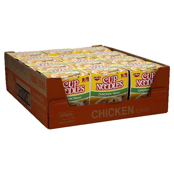 Nissin Cup Noodles Chicken Flavor Ramen Noodle Soup Value Pack Shop Soups & chili at HEB