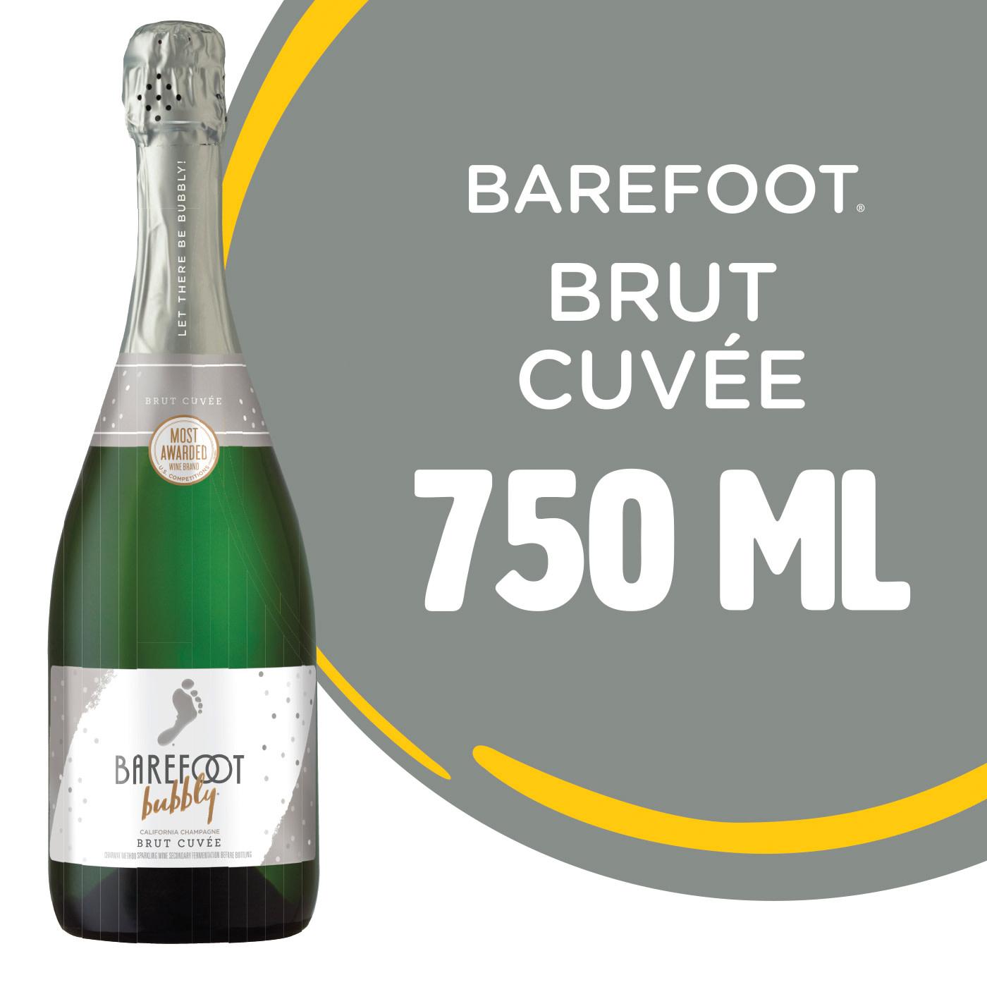 Barefoot Bubbly Brut Cuvee Champagne Sparkling Wine; image 3 of 4