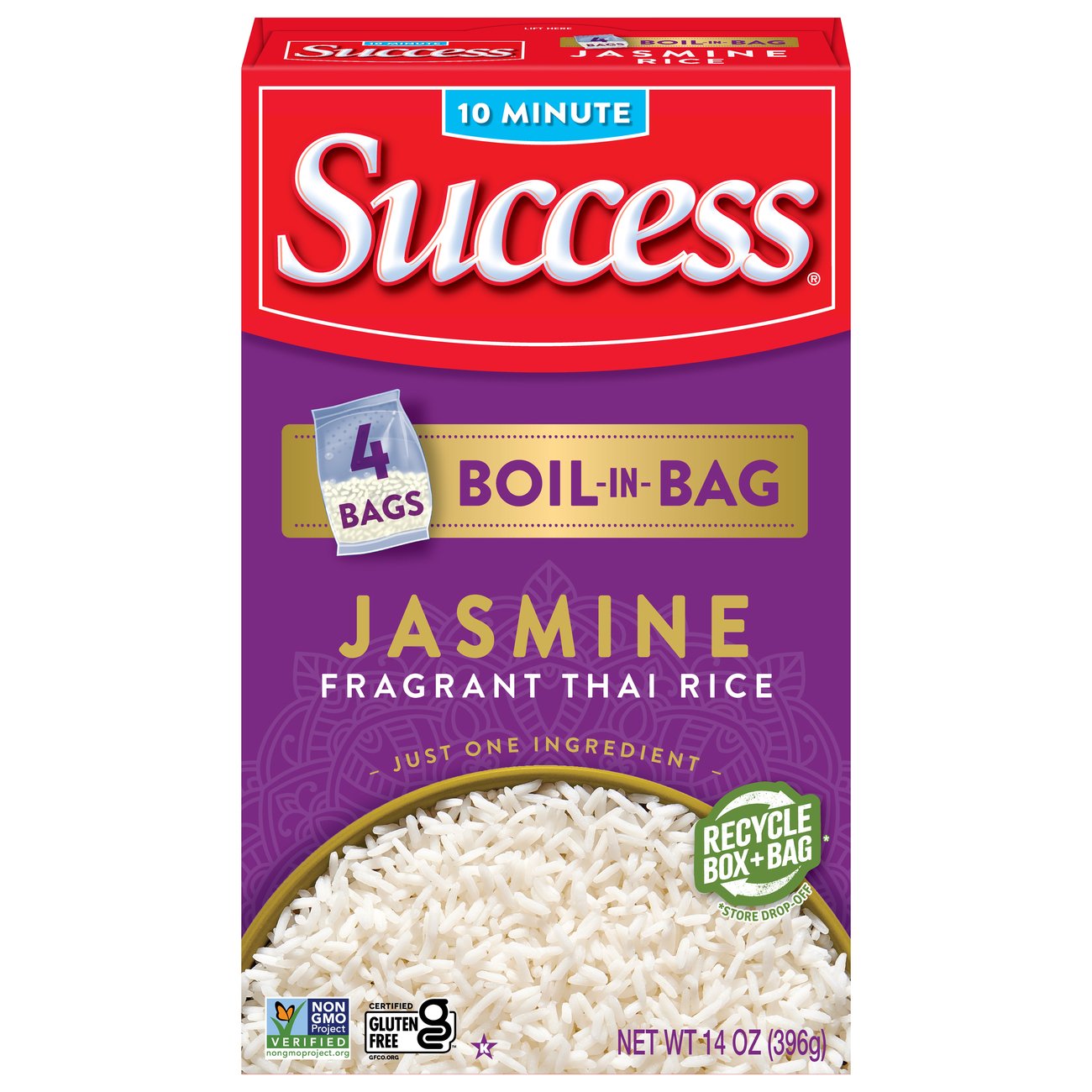 Success BoilinBag White Jasmine Rice Shop Rice & Grains at HEB