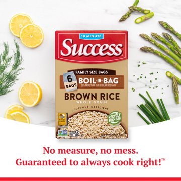 Success Boil-in-Bag Whole Grain Brown Rice