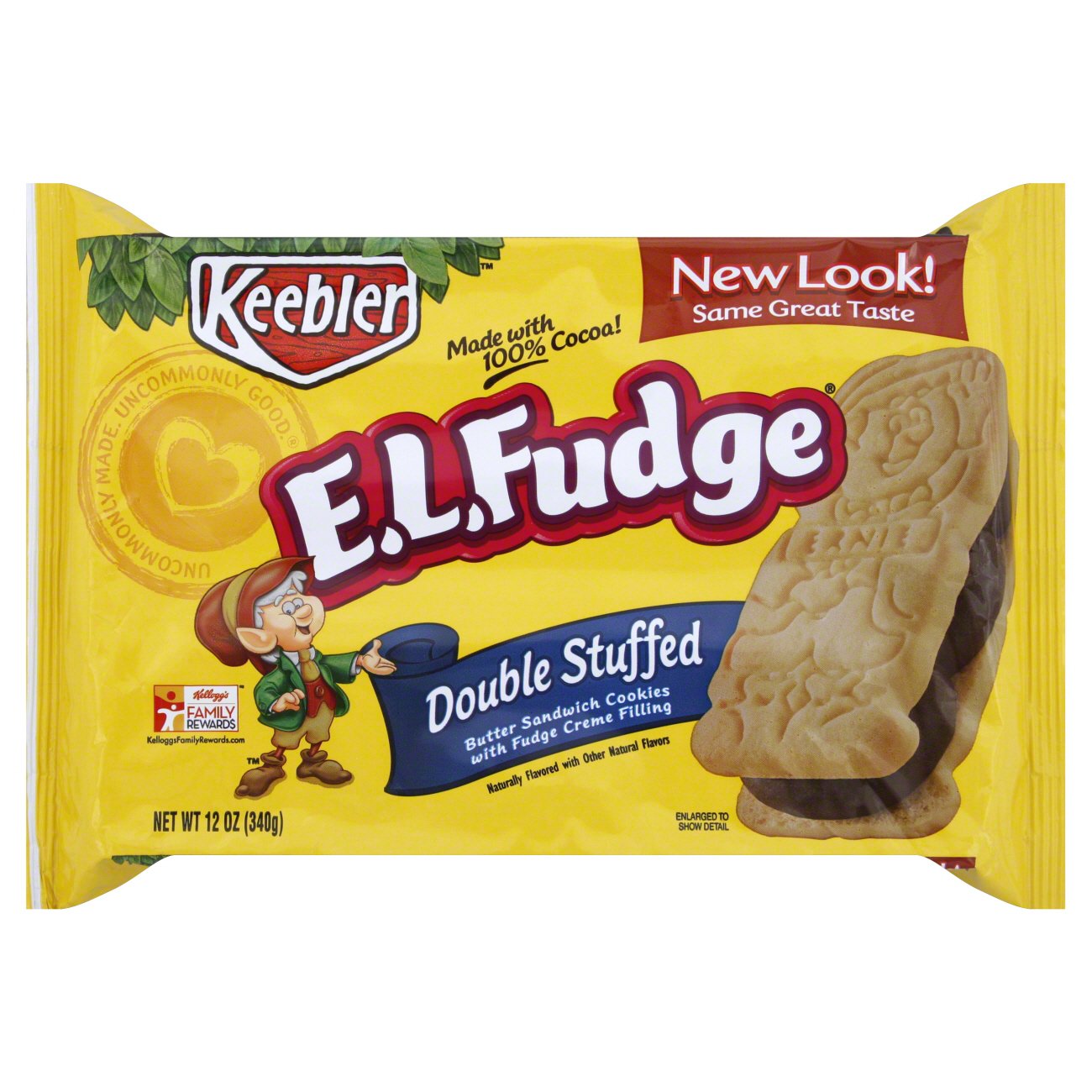 Keebler E.L.Fudge Double Stuffed Cookies Shop Snacks & Candy at HEB
