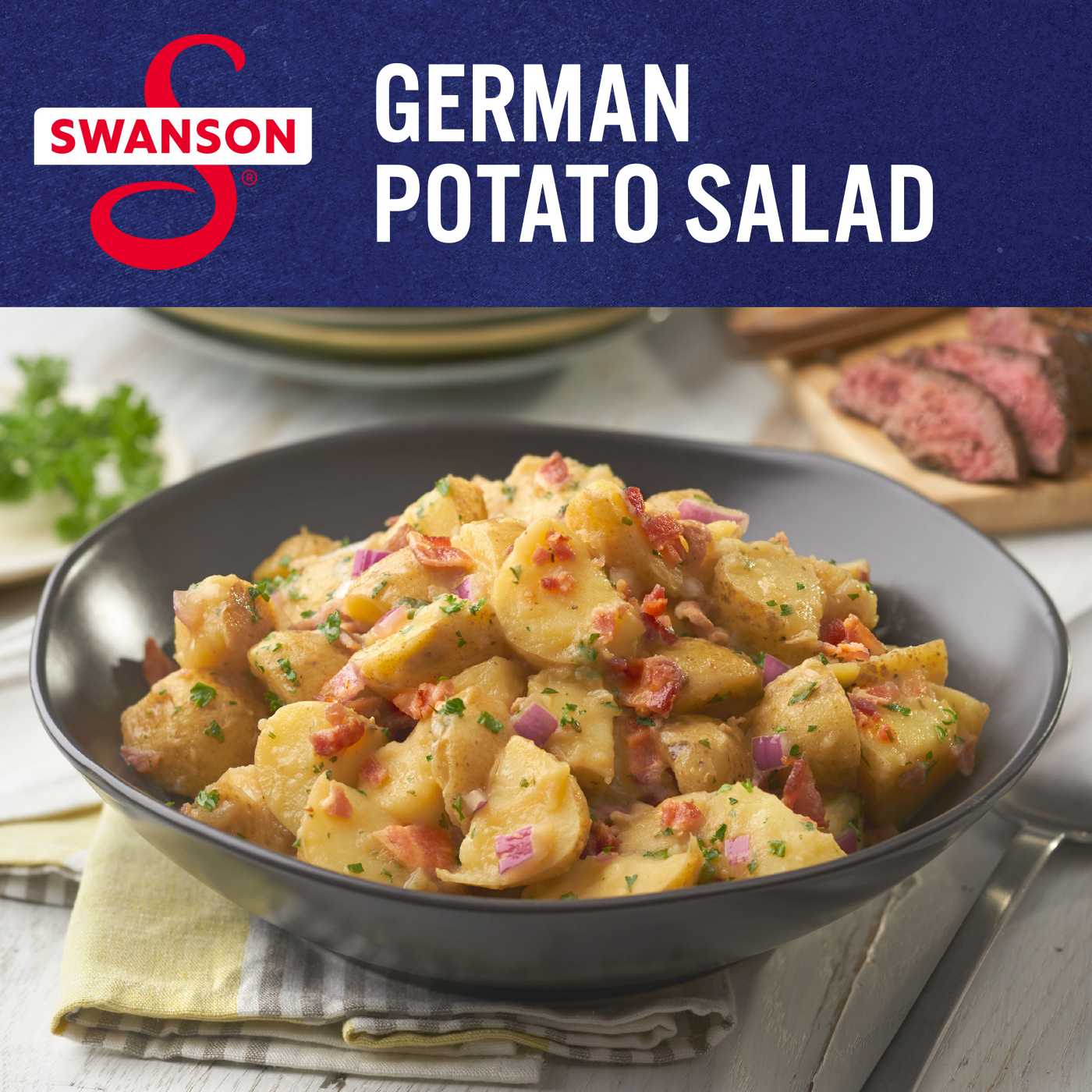 Swanson 50% Less Sodium Beef Broth; image 7 of 10