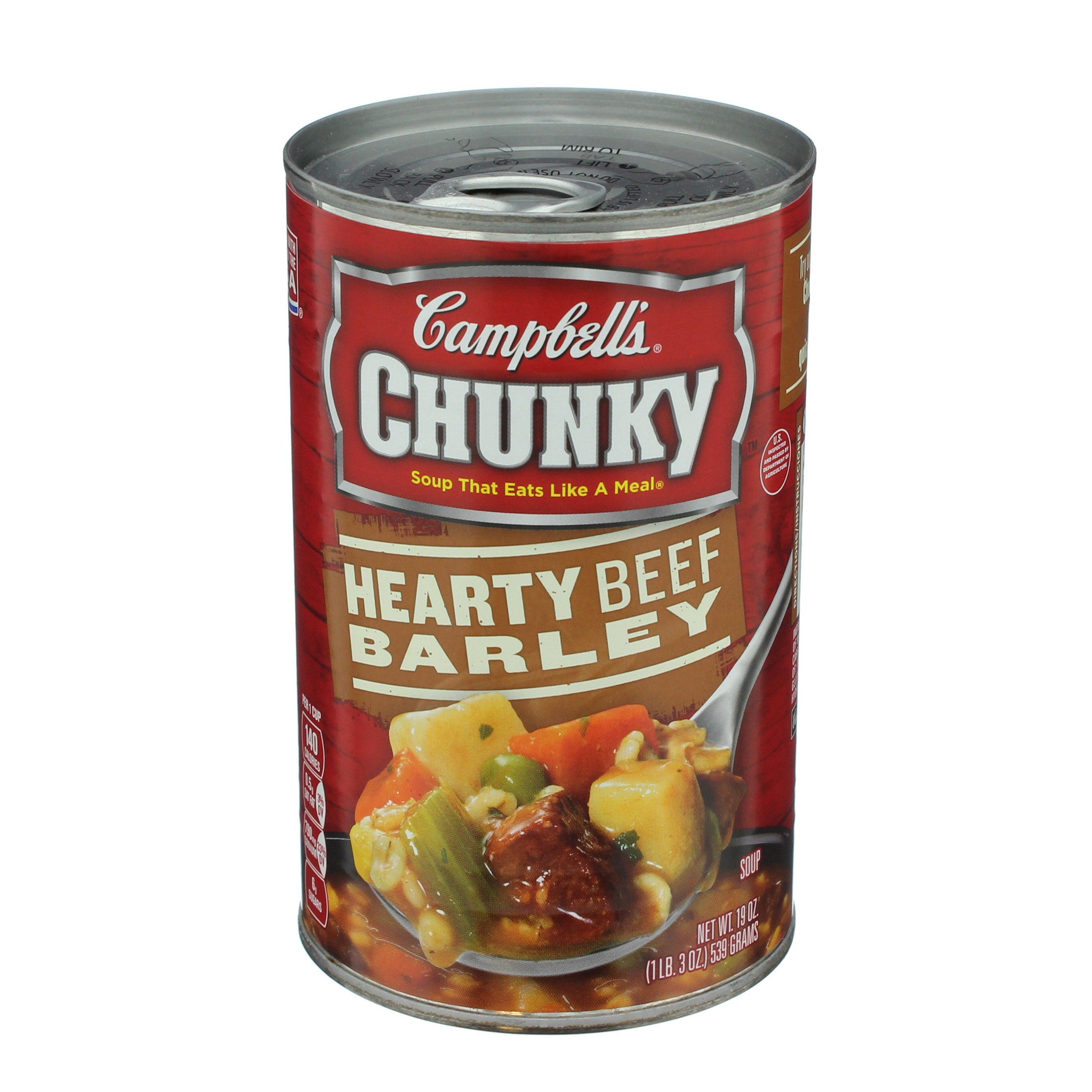 Campbell's Chunky Hearty Beef Barley Soup Shop Soups & Chili at HEB