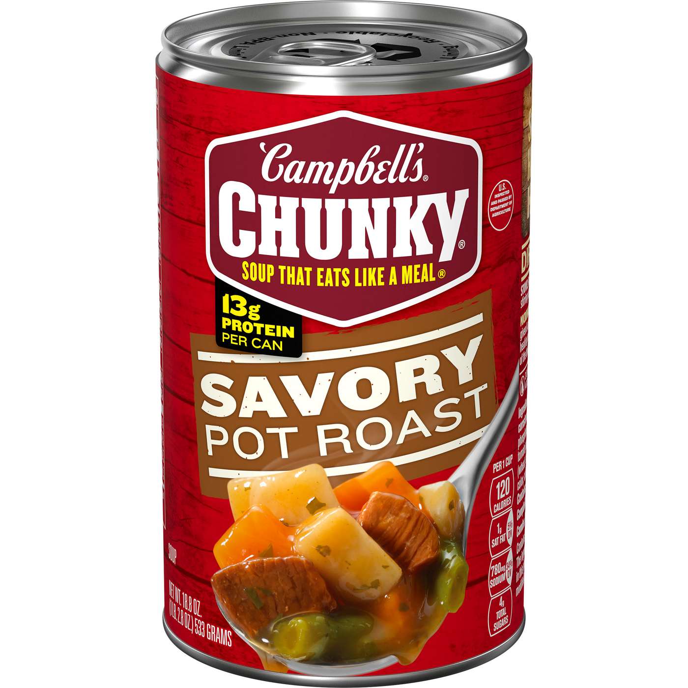 Campbell's Chunky Savory Pot Roast Soup; image 1 of 9