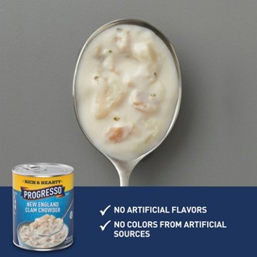 Progresso Rich & Hearty New England Clam Chowder Soup