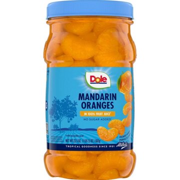 Dole Mandarin Oranges in 100% Fruit Juice, 23.5 oz