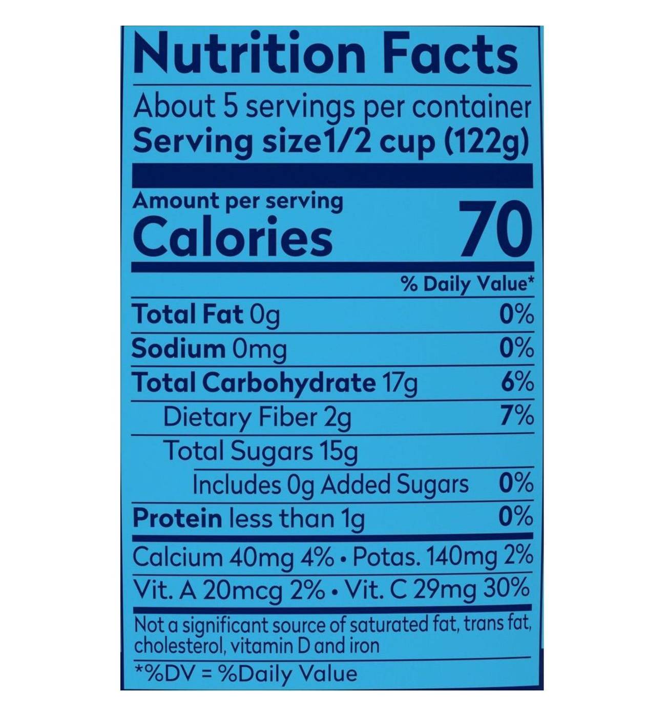 Dole Mandarin Oranges in 100% Fruit Juice; image 5 of 9
