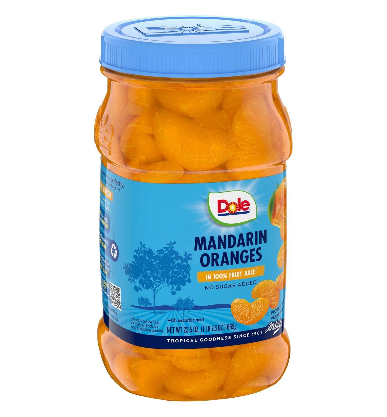 Dole Mandarin Oranges in 100% Fruit Juice; image 7 of 9