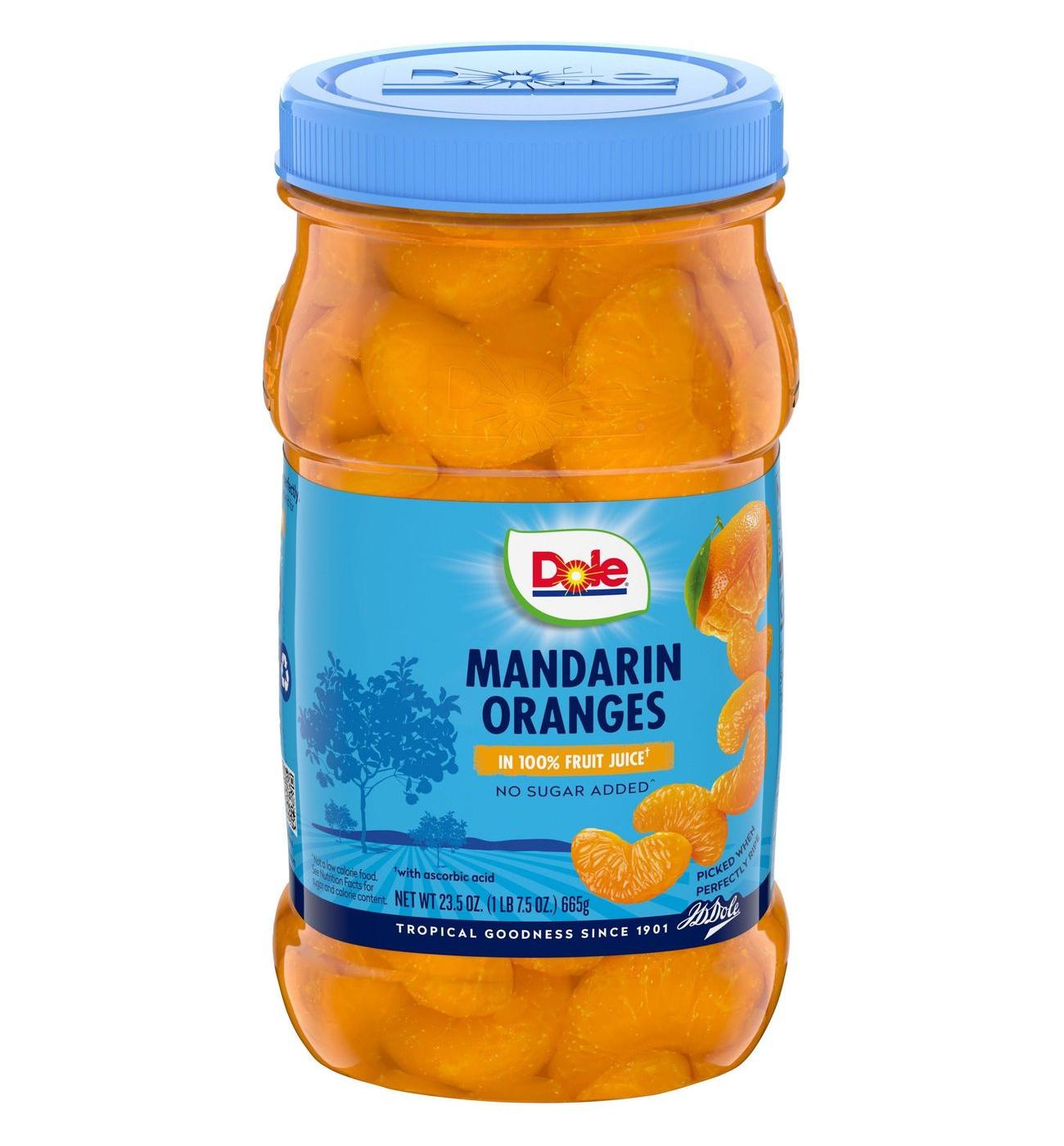 Dole Mandarin Oranges in 100% Fruit Juice; image 8 of 9