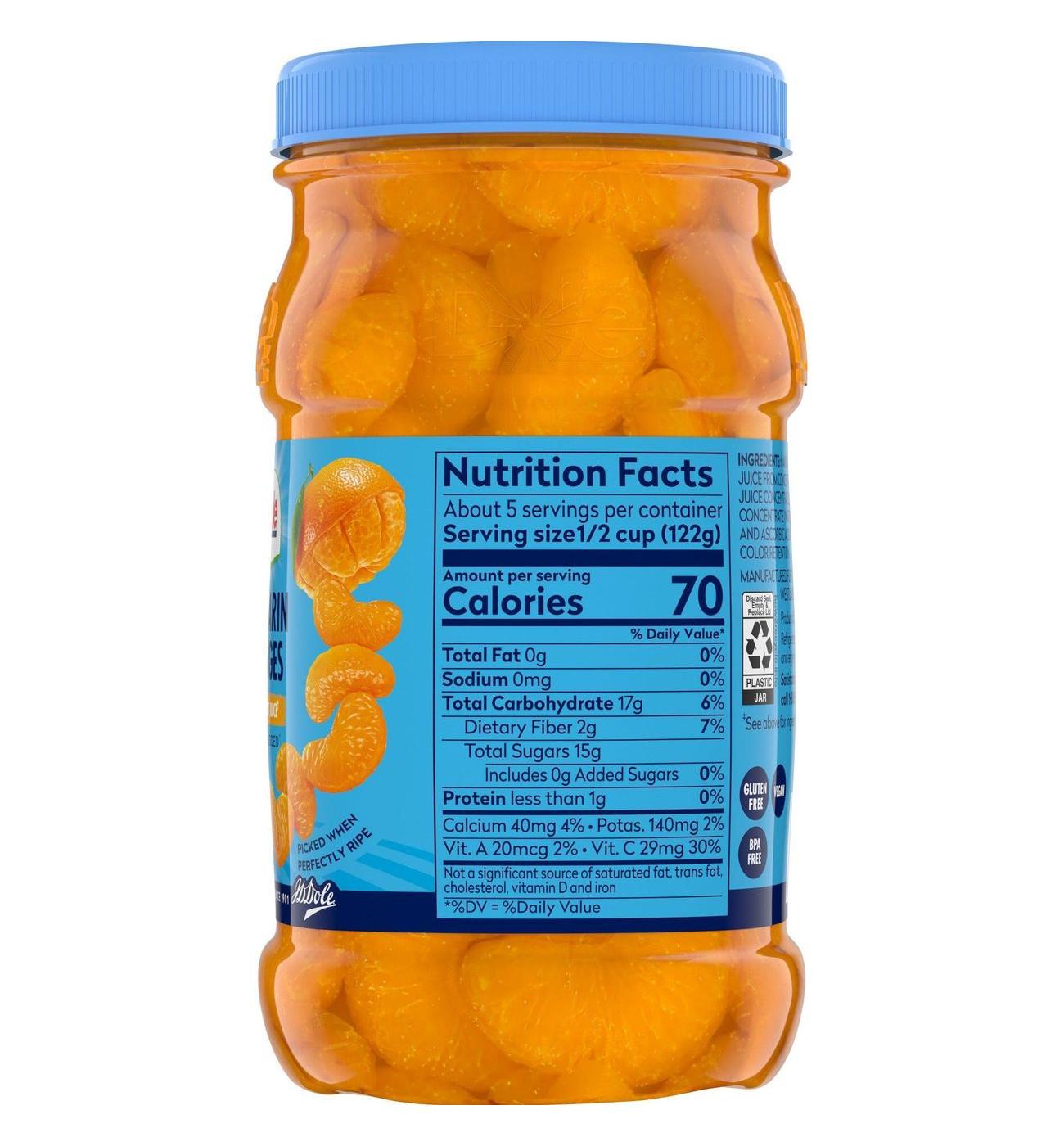 Dole Mandarin Oranges in 100% Fruit Juice; image 9 of 9
