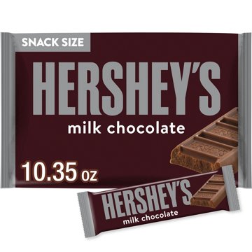 Hershey's Milk Chocolate Snack Size Halloween Candy Bag