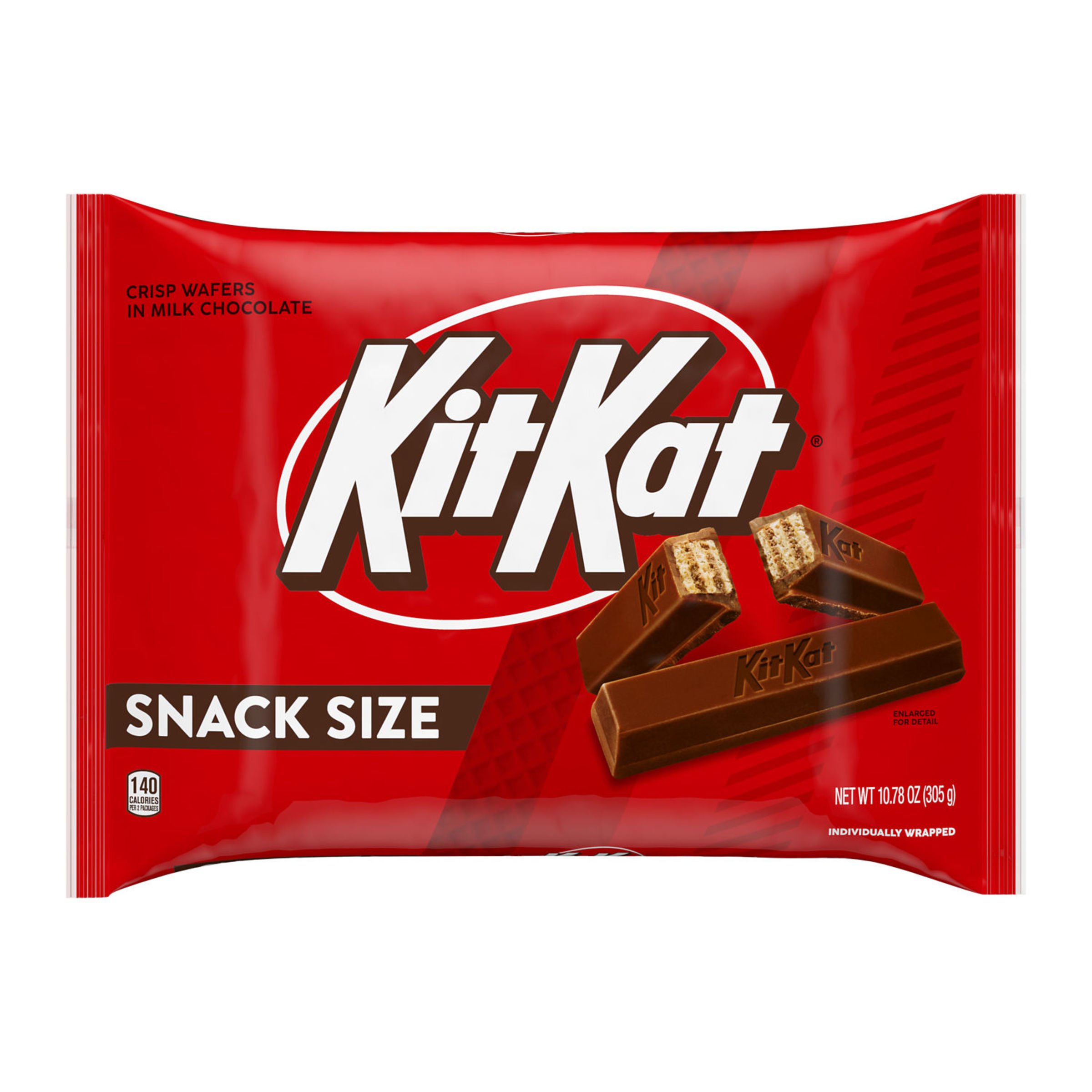 Kit Kat Milk Chocolate Wafer Snack Size Candy, image size:2400x2400